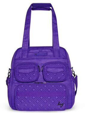 Lug Puddle Jumper LE Convertible Tote Bag Violet Purple
